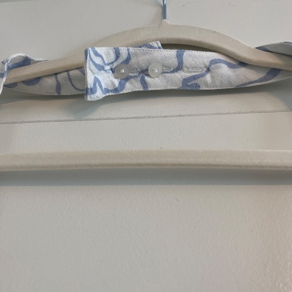 Abercrombie Halter Linen Mini Dress - Size: L - Picture 2 of 4